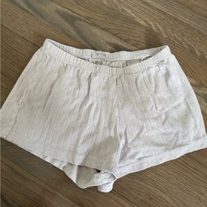 John Galt pale pink shorts